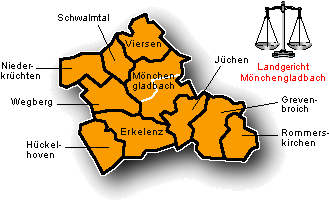 Gerichtsbezirk Mönchengladbach