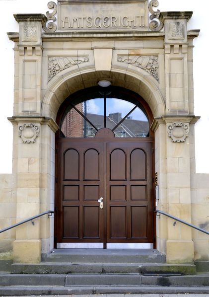 Eingang des Amtsgerichts